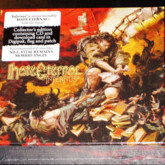 Hate Eternal - Infernus Deluxe digibox CD (with flag and patch)