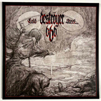 Deströyer 666 - Cold Steel...For An Iron Age LP (Silver & Dark Green Marbled)