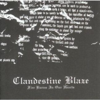 Clandestine Blaze - Fire Burns in Our Hearts CD