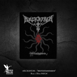 Arckanum – Motestandarin Patch (black)