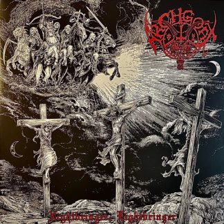 Archgoat - Nightbringer, Lightbringer LP (Red Translucent With Black Smoke)